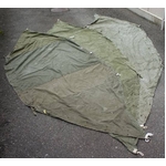 アメリカ軍放出綿キャンパステントシート 【中古】