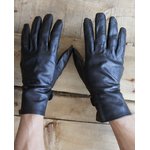 フランス軍放出 ワークレザーグローブ GG031NN 7.5サイズ 【デットストック】【未使用】
