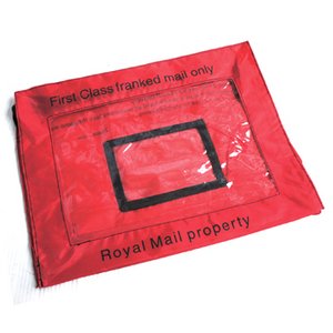 イギリス軍放出 ロイヤルメールレターバック BE011NN レッド 【デットストック】【未使用】