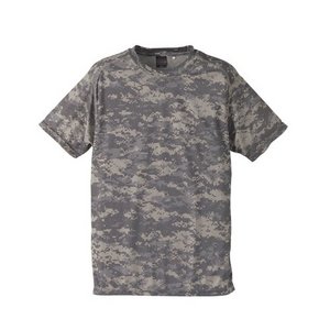吸汗速乾ドライクールナイスカモフラージュＴシャツ(迷彩Tシャツ) CB6589 ACU Mサイズ