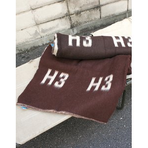 ハンガリ軍放出 ウールブランケットブラウン EE344NN ブラウン 【中古】