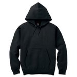 12.5ｏｚヘビーウェイト裏起毛プルパーカー 2220 ブラック XXXLサイズ