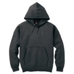 12.5ｏｚヘビーウェイト裏起毛プルパーカー 2220 チャコールグレー XXXLサイズ