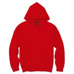 12.5ｏｚヘビーウェイト裏起毛プルパーカー 2220 レッド XLサイズ