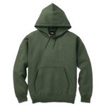 12.5ｏｚヘビーウェイト裏起毛プルパーカー 2220 カーキ Lサイズ
