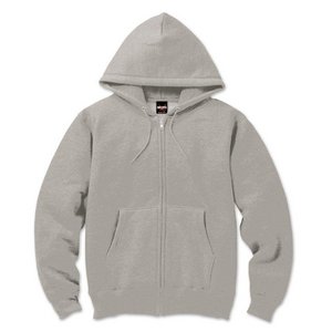 12.5ｏｚヘビーウェイト裏起毛フルジップパーカー 2221 ストーン XXLサイズ