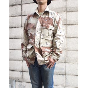 米軍放出 B.D.Uジャケット JB025UN チョコチップデザート M 【中古】