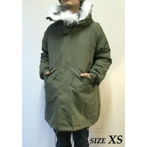 米軍 M-65 フィールドパーカー ワンウォッシュ JP057YN オリーブ XS 【レプリカ】