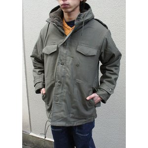 西ドイツ軍 ＢＷモールスキン ライニングパーカー コート JP040YN オリーブグレー GR.1(S)【レプリカ】