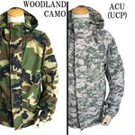 米軍ECWCS-1ソフトシェルライトウェイトパーカー JP059YN ACUカモ(迷彩) XL 【レプリカ】