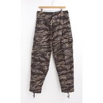 米軍 BDUカーゴパンツ YN521007 ブラックタイガーリップストップ XLサイズ 【レプリカ】