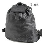 U.S.タイプ防水加工生地使用折り畳みリュック BR059YN ブラック 【レプリカ】