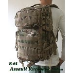アメリカ軍多機能アサルトリュックサックミディアム BR058YN マルチ 【レプリカ】
