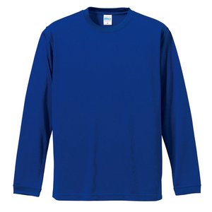 UVカット・吸汗速乾・シルキータッチロングスリーブＴシャツ CB5089 コバルトブルー L