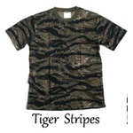カモフラージュＴシャツ(迷彩Tシャツ) JT048YN タイガー Sサイズ