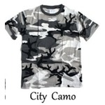 カモフラージュＴシャツ(迷彩Tシャツ) JT048YN シティーカモ Mサイズ