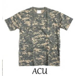 カモフラージュＴシャツ(迷彩Tシャツ) JT048YN ＡＣＵ Sサイズ