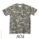 カモフラージュＴシャツ(迷彩Tシャツ) JT048YN ＡＣＵ Lサイズ