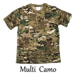 カモフラージュＴシャツ(迷彩Tシャツ) JT048YN マルチ Mサイズ