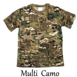 カモフラージュＴシャツ(迷彩Tシャツ) JT048YN マルチ Lサイズ