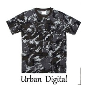 カモフラージュＴシャツ(迷彩Tシャツ) JT048YN アーバンデジタル XLサイズ
