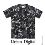 カモフラージュＴシャツ(迷彩Tシャツ) JT048YN アーバンデジタル XLサイズ