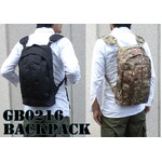 水に強い防水加工布使用米軍GB0216リュック BR064YN ブラック【レプリカ】