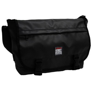 VISION STREET WEAR ウェスト固定ベルト付メッセンジャーバック VSBL-400 ブラック