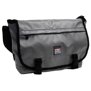 VISION STREET WEAR ウェスト固定ベルト付メッセンジャーバック VSBL-400 ウェスト固定ベルト付メッセンジャーバック VSBL-400 グレー