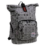 VISION STREET WEAR ラップトップ収納ポケット付ロール型リュック VSGN-501 スカル