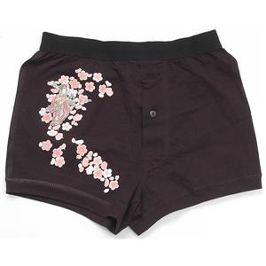 むかしむかし 立体和柄ボクサーパンツ S-2104 B／弁財天 L 【NP】