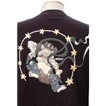 むかしむかし 和柄長袖Tシャツ ガンマン雷神