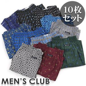 MEN’S CLUB　立体裁断　プリントトランクス M