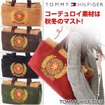 TOMMY HILFIGER コーデュロイトート　バーク