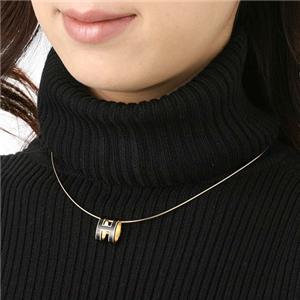 HERMES ポップアッシュ ペンダント ORANGE/silver