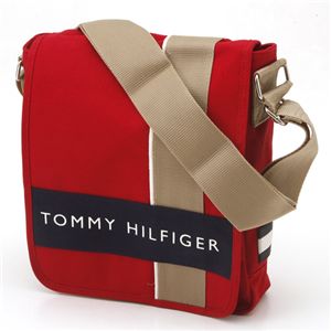 TOMMY HILFIGER(トミーヒルフィガー) 斜めがけショルダーバッグ ハーバーポイント2 500078-600 Red×Navy