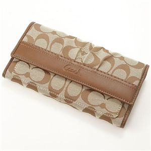 COACH（コーチ） シグネチャー長財布 F42818 SKHBR　Brown