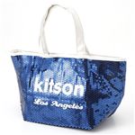 KITSON（キットソン） スパンコール ミニ トートバッグ 3559 ネイビー/ホワイト
