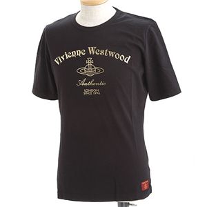 Vivienne Westwood(ヴィヴィアン ウエストウッド) メンズ プリントTシャツ　【メンズ・A】ブラックM