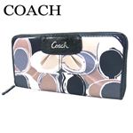 COACH（コーチ） ジップアラウンド 長財布 マルチカラー F46330 SV／MC