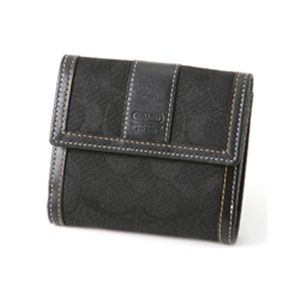 COACH(コーチ) ダブルホック財布 40275  B4BK