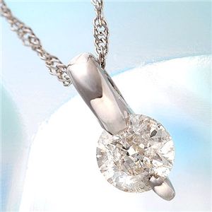プラチナ0.3ctダイヤネックレス