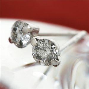 K18 0.3ct2ポイントセッティングダイヤモンドピアス