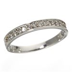 0.2ct ダイヤリング 指輪 エタニティリング 17号