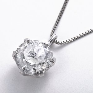 プラチナPT999 0.7ctダイヤモンドペンダント/ネックレス （鑑別書付き）