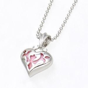 Crossten FEMININE リバーシブルハート(ペンダント) AT-104 クィーンシェル