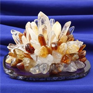 天然六角柱水晶入りサクセススタンド