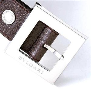BVLGARI ロゴマニアキャンバスベルト 22791