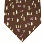 SalvatoreFerragamo (サルバトーレ・フェラガモ) ネクタイ N-FER-A00161 Brown系