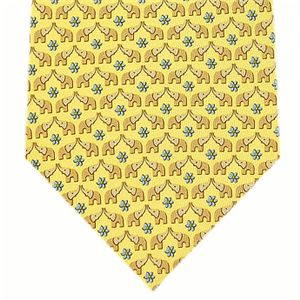 SalvatoreFerragamo (サルバトーレ・フェラガモ) ネクタイ N-FER-A00175 Yellow系